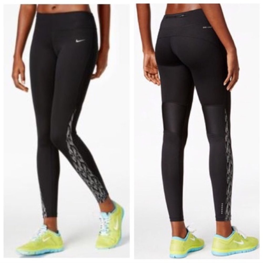 NWT Nike Racer Flash Mesh Leggings